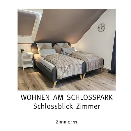 Wohnen Am Schlosspark - - Nahe Messe, Schnelles Wlan, Freie Parkplaetze, Fruehstueck Verfuegbar