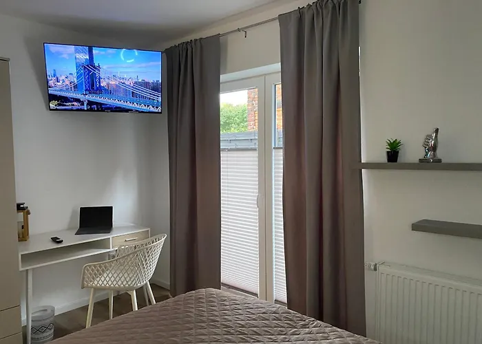 Apartmán Wohnen Am Schlosspark - - Nahe Messe, Schnelles Wlan, Freie Parkplaetze, Fruehstueck Verfuegbar Bad Salzuflen