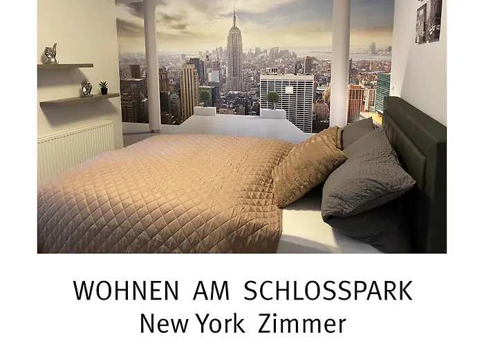 Wohnen Am Schlosspark - - Nahe Messe, Schnelles Wlan, Freie Parkplaetze, Fruehstueck Verfuegbar דירה *